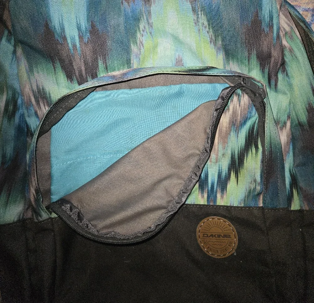 Dakine Teal & Black Patterned Everyday Backpack